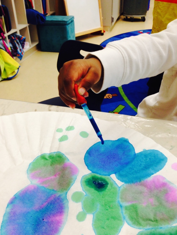 eye dropper art | via provocations and play